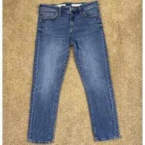 Pilcro And The Letterpress By Anthropology Slim Boyfriend Jeans Womens Sz 29